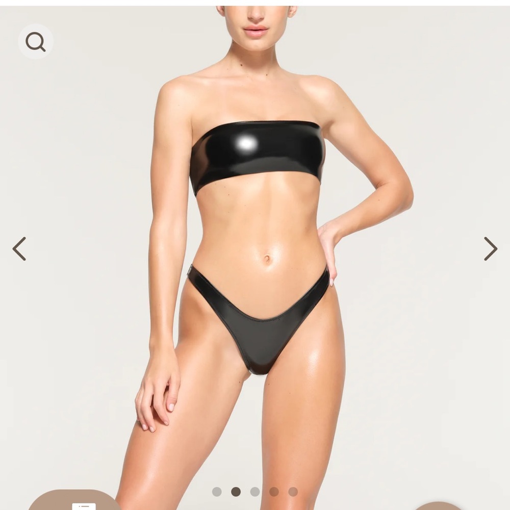 SKIMS bandeau bikini top